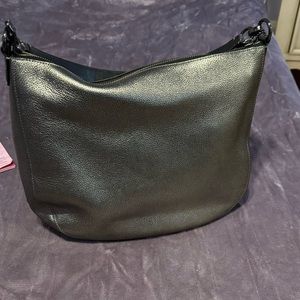Metallic color coach bag